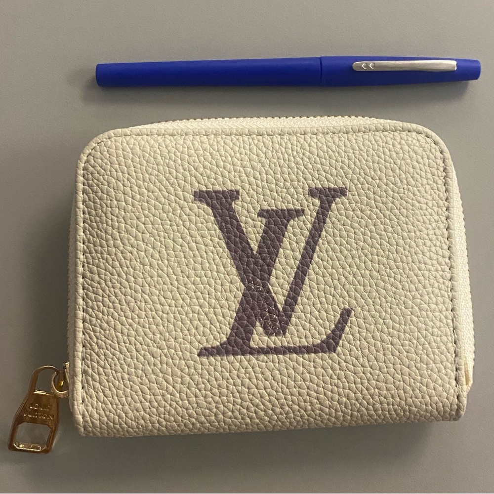 Mini wallet monogram